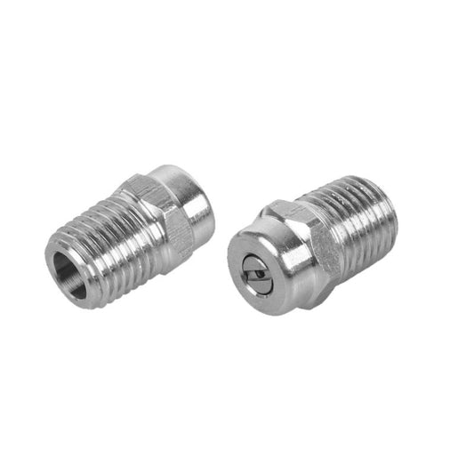 2 PCS ZG1/4-25 High Pressure Cleaning Machine Parts Fan Shaped Cleaner Nozzle, Specification: 030 Type 1.07 Hole - Car Washer & Accessories by buy2fix | Online Shopping UK | buy2fix