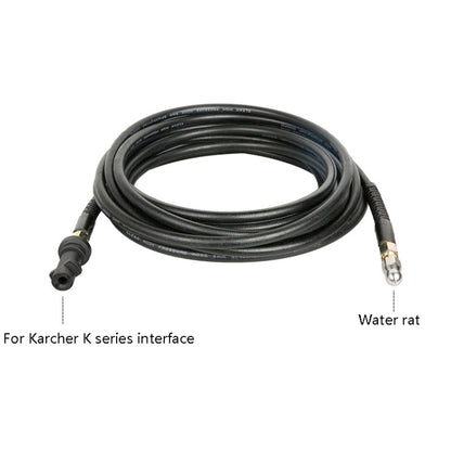 High Pressure Cleaning Machine Outlet Pipe High Pressure Dredge Pipe Household Cleaning Tube, Length: 8m - Car Washer & Accessories by buy2fix | Online Shopping UK | buy2fix