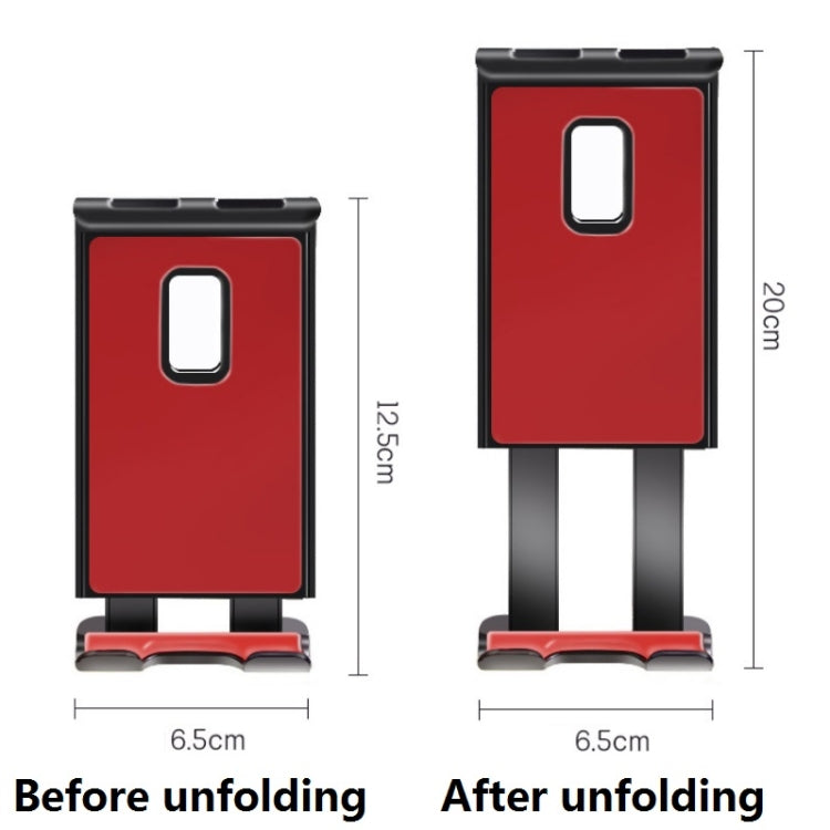 2 PCS Car Mobile Phone Tablet Suction Cup Holder(Black) by buy2fix