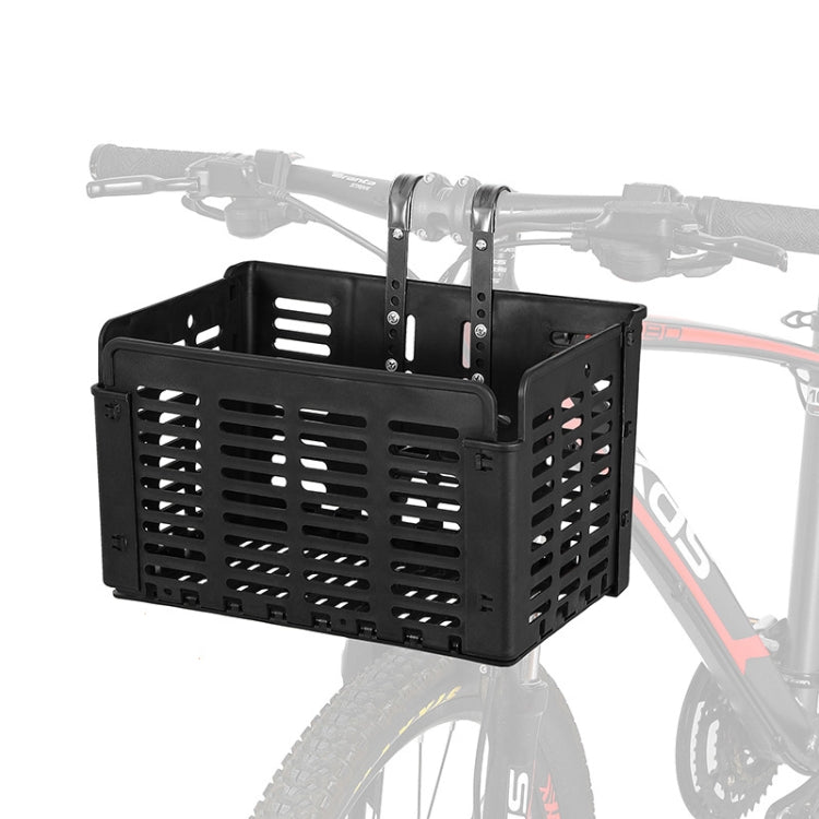 WEST BIKING Bicycle Basket Foldable Quick Release Basket Portable Food Basket by WEST BIKING