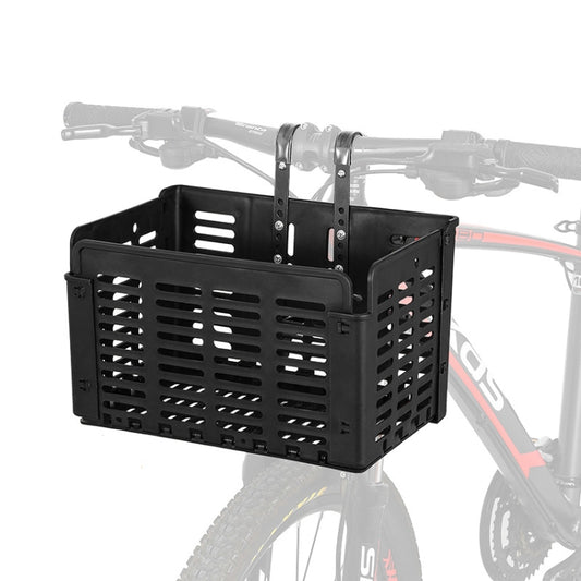 WEST BIKING Bicycle Basket Foldable Quick Release Basket Portable Food Basket by WEST BIKING