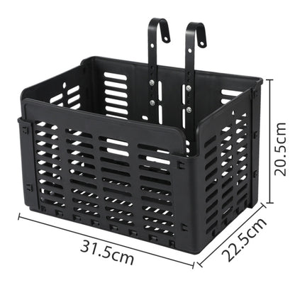 WEST BIKING Bicycle Basket Foldable Quick Release Basket Portable Food Basket by WEST BIKING