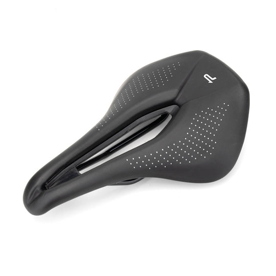 PROMEND SD-566 Road Bike Hollow Comfortable Saddle Carbon Fiber Saddle, Size: M(Black)