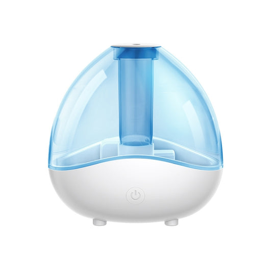 K11 1500ml Transparent Humidifier Household Mute Small Air Purifier Large-Capacity Ultrasonic Humidifier, CN Plug(Blue) - Air Purifiers & Accessories by buy2fix | Online Shopping UK | buy2fix