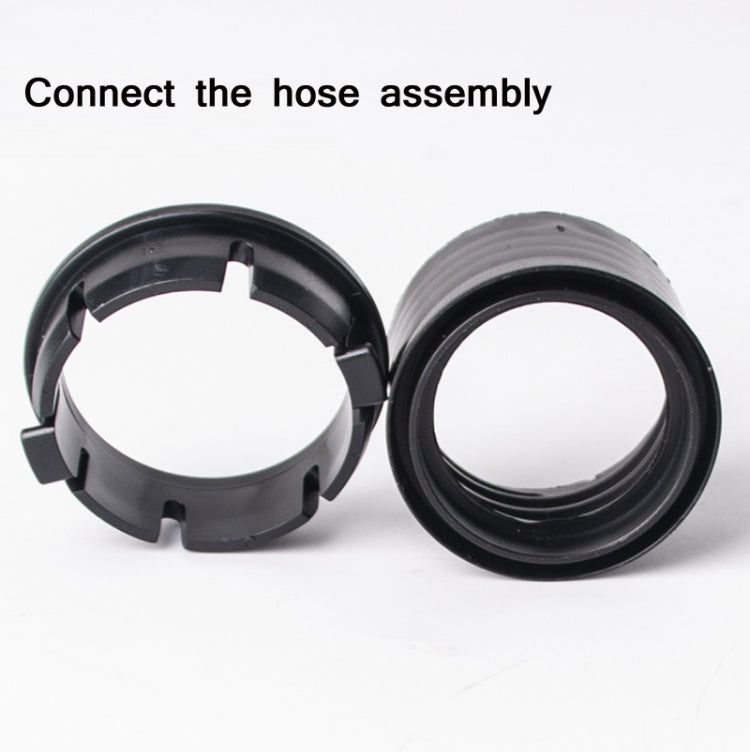 3 PCS 32mm Hand Handle Elbow For Household Vacuum Cleaner Accessories(Black) - Other Accessories by buy2fix | Online Shopping UK | buy2fix