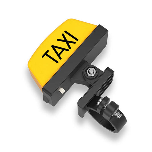 Motorcycle Modified Personality Taxi Motor Light Electric Car Helmet Decorative Warning Light, Specification: Normally Bright(Yellow) - Signal Lights by buy2fix | Online Shopping UK | buy2fix