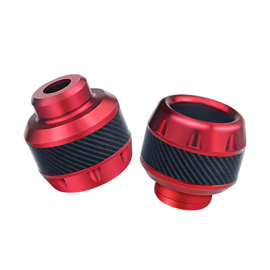 1pair TF-1783 Motorcycle Accessories Modified Electric Car Anti-Drop Cup Aluminum Alloy Shock Absorption Front Fork Cup(Red) - Protective Gear by buy2fix | Online Shopping UK | buy2fix