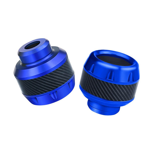 1pair TF-1783 Motorcycle Accessories Modified Electric Car Anti-Drop Cup Aluminum Alloy Shock Absorption Front Fork Cup(Blue) - Protective Gear by buy2fix | Online Shopping UK | buy2fix