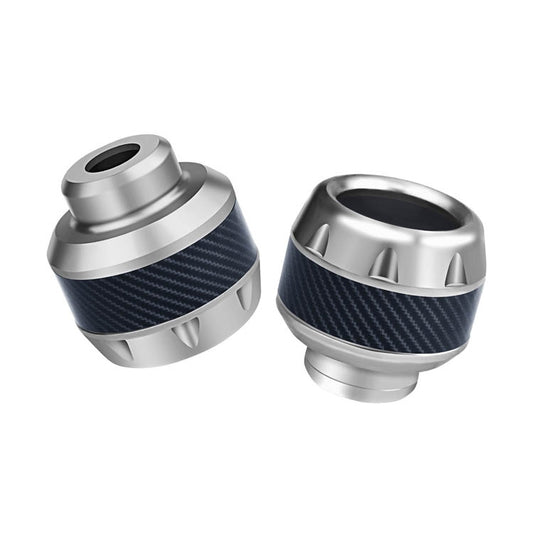 1pair TF-1783 Motorcycle Accessories Modified Electric Car Anti-Drop Cup Aluminum Alloy Shock Absorption Front Fork Cup(Silver) - Protective Gear by buy2fix | Online Shopping UK | buy2fix