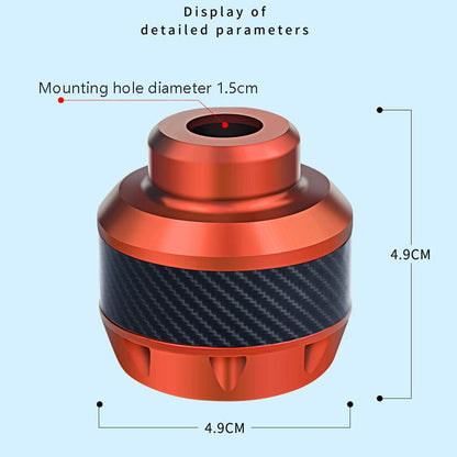 1pair TF-1783 Motorcycle Accessories Modified Electric Car Anti-Drop Cup Aluminum Alloy Shock Absorption Front Fork Cup(Blue) - Protective Gear by buy2fix | Online Shopping UK | buy2fix