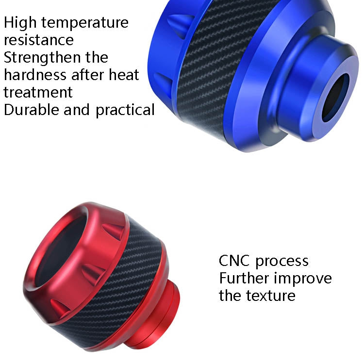1pair TF-1783 Motorcycle Accessories Modified Electric Car Anti-Drop Cup Aluminum Alloy Shock Absorption Front Fork Cup(Red) - Protective Gear by buy2fix | Online Shopping UK | buy2fix