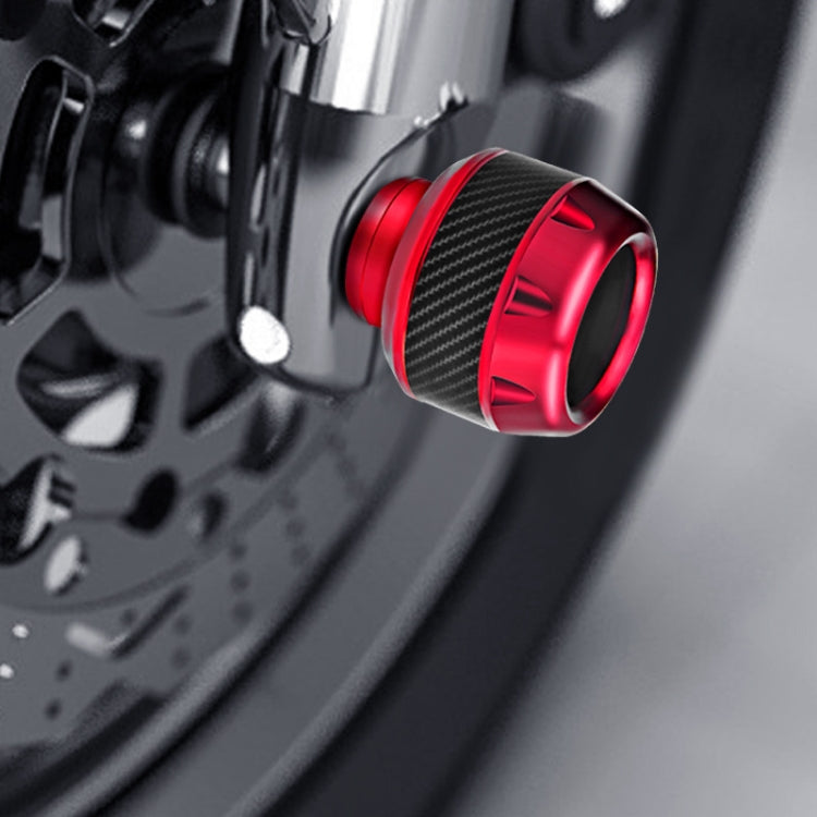 1pair TF-1783 Motorcycle Accessories Modified Electric Car Anti-Drop Cup Aluminum Alloy Shock Absorption Front Fork Cup(Red) - Protective Gear by buy2fix | Online Shopping UK | buy2fix
