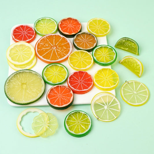 Fake Fruit Slice Shooting Props High Simulation Fruit Slice Model Decoration Shooting Props(Fruit Slice Set) - Food Props by buy2fix | Online Shopping UK | buy2fix