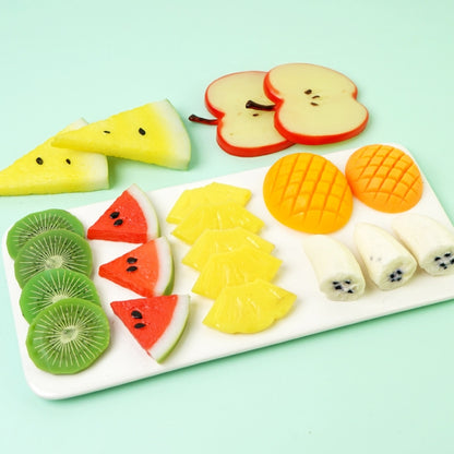 Fake Fruit Slice Shooting Props High Simulation Fruit Slice Model Decoration Shooting Props(Fruit Slice Set) - Food Props by buy2fix | Online Shopping UK | buy2fix