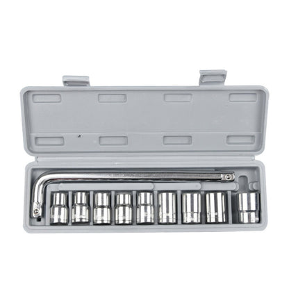 10 PCS / Set CY-0117 Sleeve Combination Tool Set Ratchet Repair Emergency Tricycle Auto Repair Multi-Function Set - Hand Tool Sets by buy2fix | Online Shopping UK | buy2fix