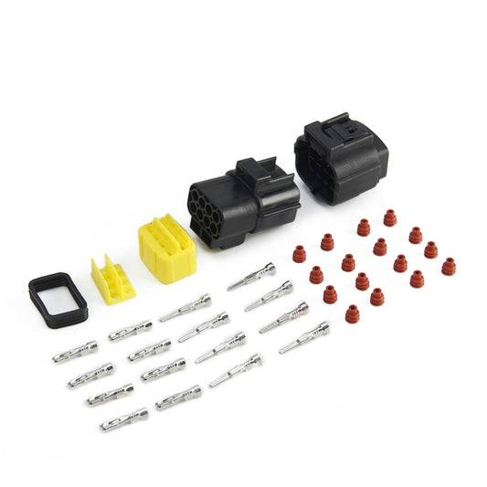 4 Sets  DJ70816Y 8 Holes Automobile Waterproof Plug Connector Automobile Plug-In Oil Pump Wiring Harness Generator Plug Set - Cables & Connectors by buy2fix | Online Shopping UK | buy2fix