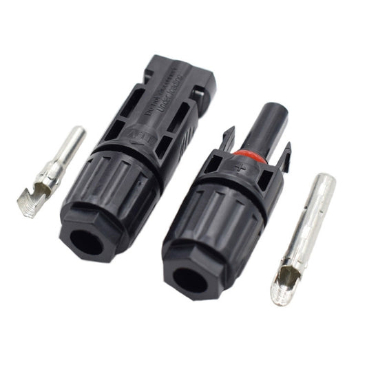 10 Sets MC4 Solar Photovoltaic Connector Waterproof Flame-Retardant Socket - DIY Cables by buy2fix | Online Shopping UK | buy2fix
