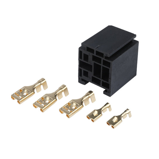20 Sets D2K5PS 5-pin Automotive Plastic Handle Relay Socket with Terminal - Relays by buy2fix | Online Shopping UK | buy2fix