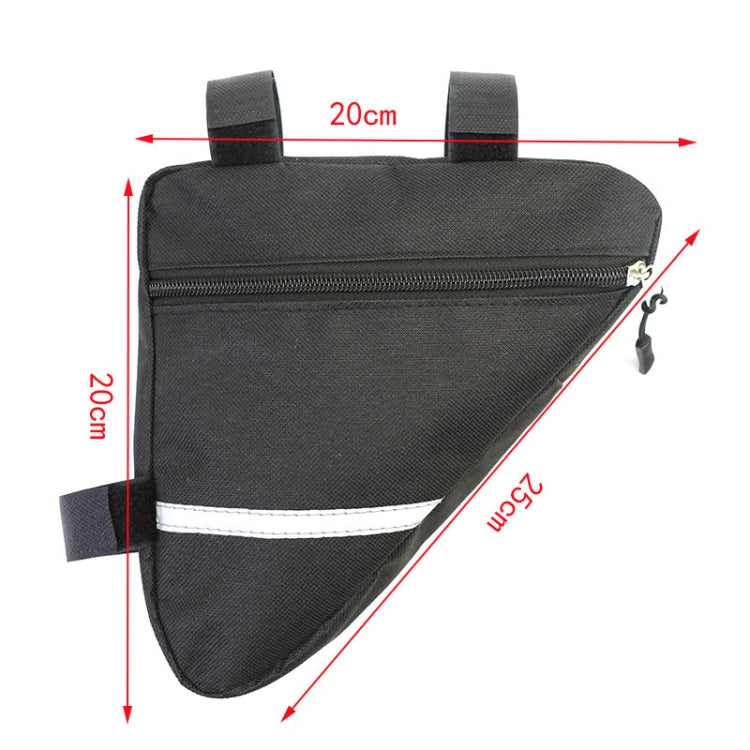 Bicycle Trailer Rope Parent-Child Tensile Traction Rope(Black + Triangle Bag) by buy2fix