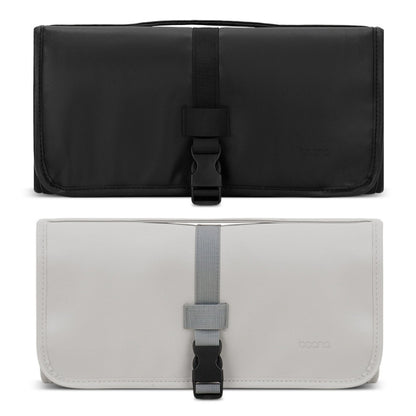 Baona BN-DS004 PU Leather Portable Storage Bag For Dyson Hair Curler(Grey) - For Dyson Accessories by Baona | Online Shopping UK | buy2fix