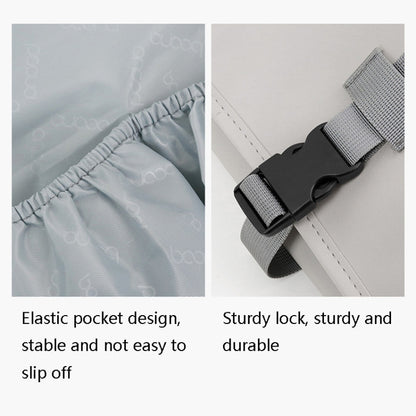 Baona BN-DS004 PU Leather Portable Storage Bag For Dyson Hair Curler(Grey) - For Dyson Accessories by Baona | Online Shopping UK | buy2fix