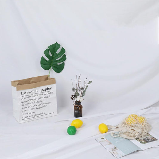 1 x 1.2m Photo Background Cloth Increased Widened Photography Cloth Live Broadcast Solid Color Cloth(White) - Solid Color by buy2fix | Online Shopping UK | buy2fix