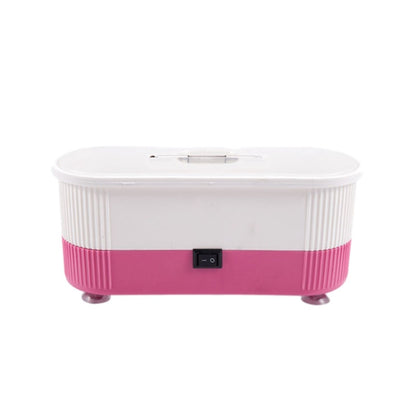 3 in 1 Glasses Cleaning Machine Small Contact Lens Glasses Jewelry Watch Cleaner(Pink) - Ultrasonic Cleaner by buy2fix | Online Shopping UK | buy2fix