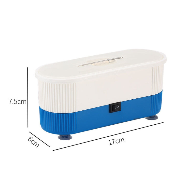 3 in 1 Glasses Cleaning Machine Small Contact Lens Glasses Jewelry Watch Cleaner(Pink) - Ultrasonic Cleaner by buy2fix | Online Shopping UK | buy2fix