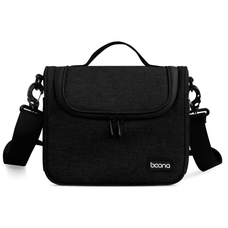 Baona BN-H011 Digital SLR Camera Bag Lens Storage Shoulder Bag(Black) - Strap Satchel by Baona | Online Shopping UK | buy2fix