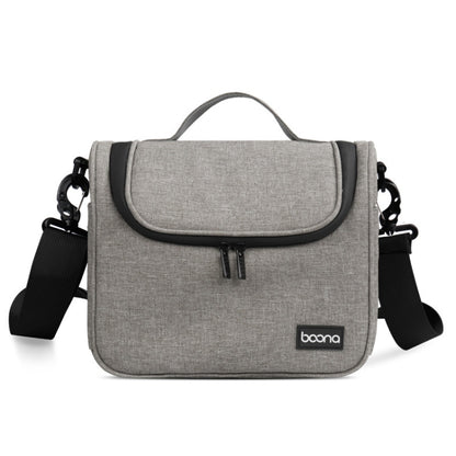 Baona BN-H011 Digital SLR Camera Bag Lens Storage Shoulder Bag(Gray) - Strap Satchel by Baona | Online Shopping UK | buy2fix