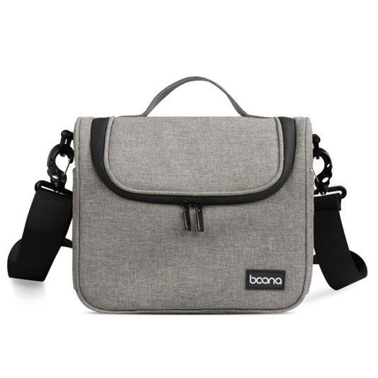 Baona BN-H011 Digital SLR Camera Bag Lens Storage Shoulder Bag(Gray) - Strap Satchel by Baona | Online Shopping UK | buy2fix