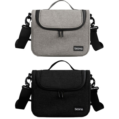 Baona BN-H011 Digital SLR Camera Bag Lens Storage Shoulder Bag(Gray) - Strap Satchel by Baona | Online Shopping UK | buy2fix