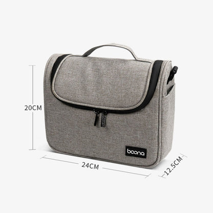 Baona BN-H011 Digital SLR Camera Bag Lens Storage Shoulder Bag(Gray) - Strap Satchel by Baona | Online Shopping UK | buy2fix