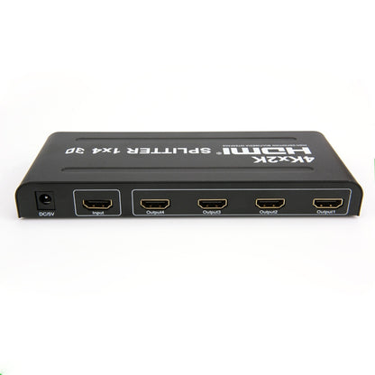 HW-4K104D 1 to 4 4K X 2K Video High-Definition On-Screen HDMI Splitter(EU Plug) by buy2fix