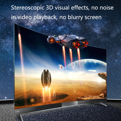 HW-4K104D 1 to 4 4K X 2K Video High-Definition On-Screen HDMI Splitter(EU Plug) by buy2fix