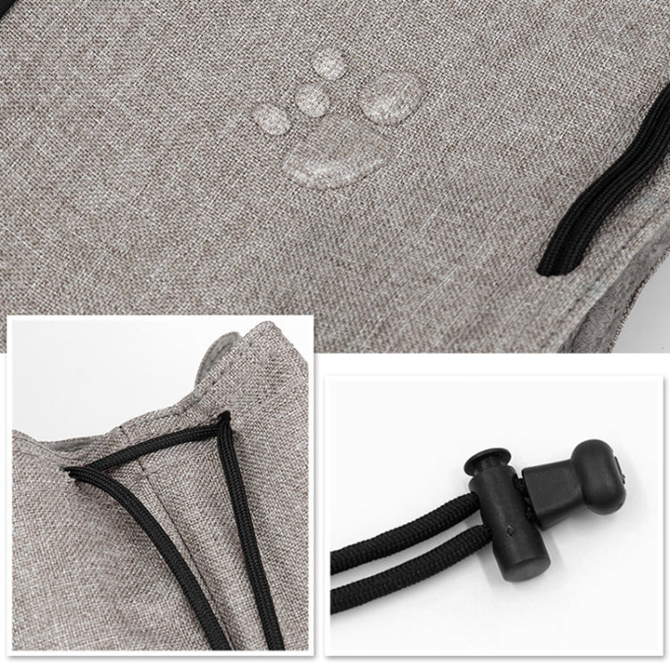 Baona Waterproof Micro SLR Camera Bag Protective Cover Drawstring Pouch Bag, Color: Medium Gray - Soft Bag by Baona | Online Shopping UK | buy2fix