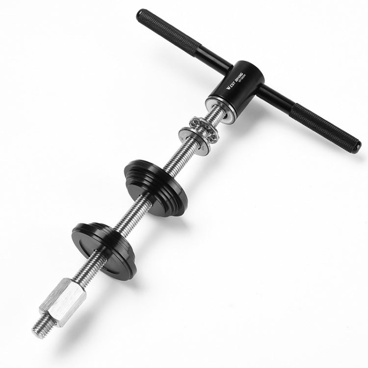 WEST BIKING Bicycle Headset Installation Removal Tools Bike Bottom Bracket Bearing Press Tool Bicycle Repair Tools(Black) by WEST BIKING