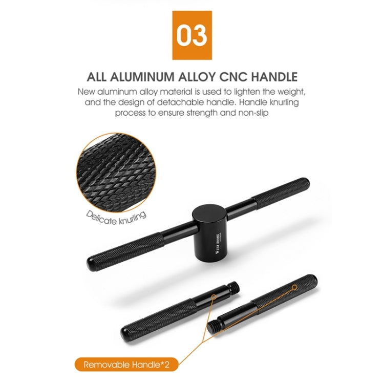 WEST BIKING Bicycle Headset Installation Removal Tools Bike Bottom Bracket Bearing Press Tool Bicycle Repair Tools(Black) by WEST BIKING