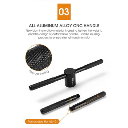 WEST BIKING Bicycle Headset Installation Removal Tools Bike Bottom Bracket Bearing Press Tool Bicycle Repair Tools(Black) by WEST BIKING