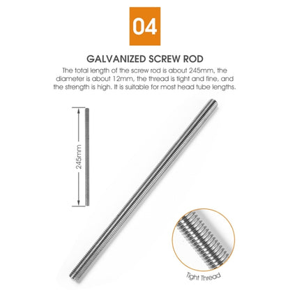 WEST BIKING Bicycle Headset Installation Removal Tools Bike Bottom Bracket Bearing Press Tool Bicycle Repair Tools(Black) by WEST BIKING