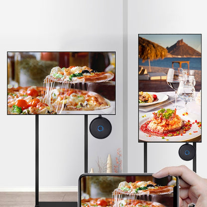 E89BK 2.4GHz / 5GHz WiFi Wireless Display Dongle Receiver Horizontal And Vertical Screen Streaming Media Player HDTV Stick(Black) - Wireless Display Dongle by buy2fix | Online Shopping UK | buy2fix