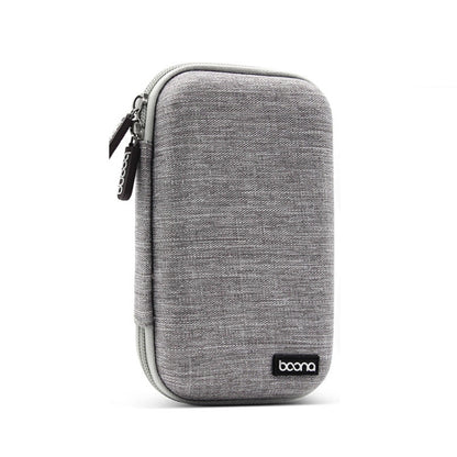 Baona BN-F010 2.5 inch Mobile Hard Disk Single Layer Storage Bag Power Bank Protection Storage Bag(Gray) by buy2fix