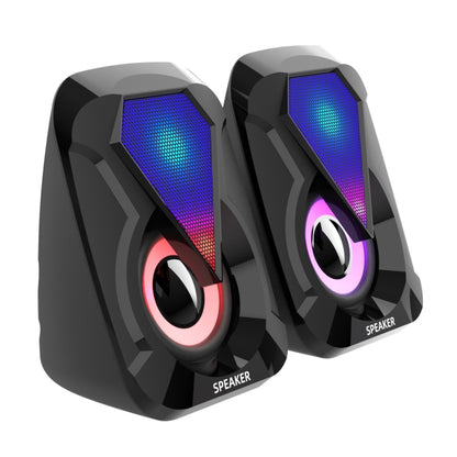 USB Wired Computer Speaker Home Desktop Game Audio by buy2fix