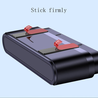 2 PCS One-Click Automatic Hiding Temporary Parking Signs For Cars(White - Green Numbers) by buy2fix