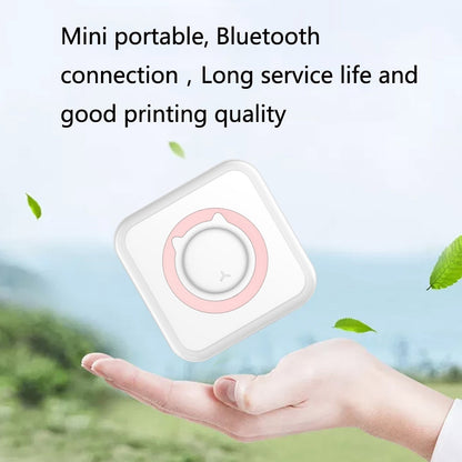 Convenient Pocket Mini Printer Student Wrong Question Thermal Bluetooth Mobile Phone Photo Data Note Printer(Blue) - Photo Printers by Huawei | Online Shopping UK | buy2fix