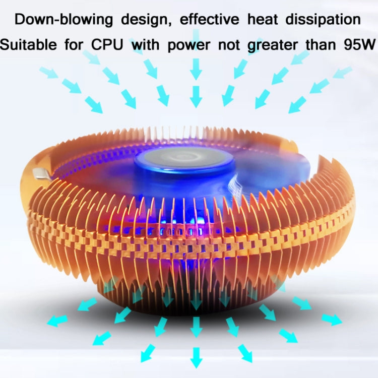 COOL STORM L32 Computer CPU Cooling Fan For AMD/Intel(Without Light) - Fan Cooling by COOL STORM | Online Shopping UK | buy2fix