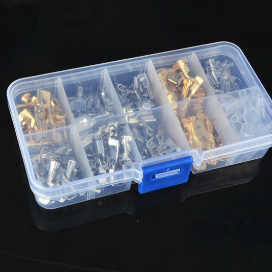 150 PCS Male Female Car Motorcycle Spade Connector Splice Crimp Wire Terminals - Booster Cable & Clip by buy2fix | Online Shopping UK | buy2fix