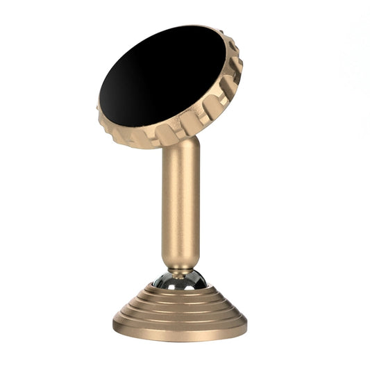 Q7 Car Home Mobile Phone Magnetic Bracket Strong Magnetic Double Ball Instrument Panel Navigation Bracket(Gold) by buy2fix