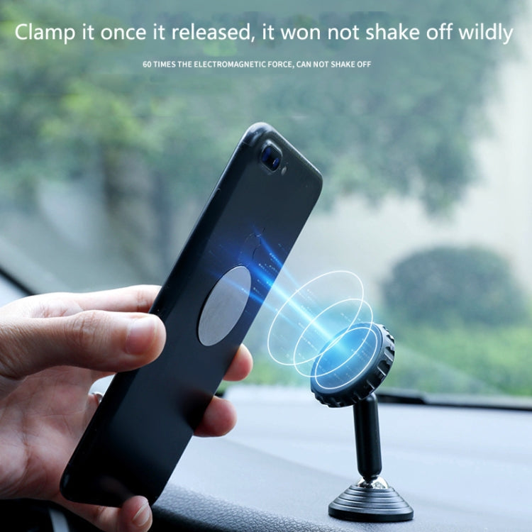 Q7 Car Home Mobile Phone Magnetic Bracket Strong Magnetic Double Ball Instrument Panel Navigation Bracket(Red) by buy2fix