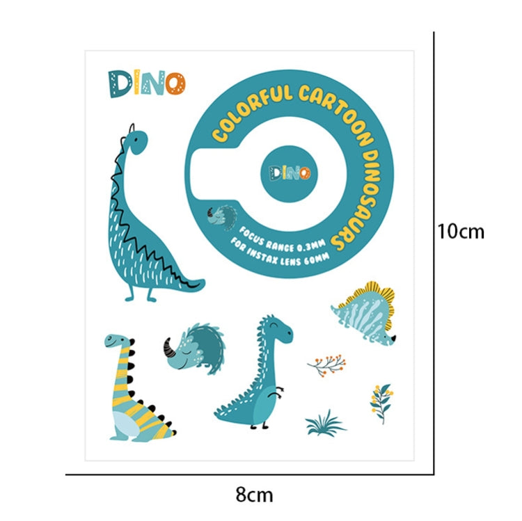 5 PCS 5 in 1 DIY Cute Cartoon Camera Stickers Set for Fujifilm Instax mini 11(Dessert Animal Series) by buy2fix